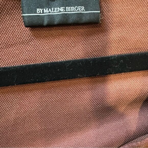 Revolve by Malene Birger Slinky Brown Wrap Front Jumpsuit (no button) - Picture 11 of 11